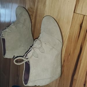 Tom's tie ankle boots